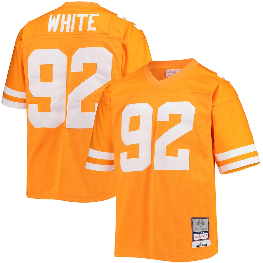 Men's Tennessee Volunteers Reggie White #92 Orange Jersey